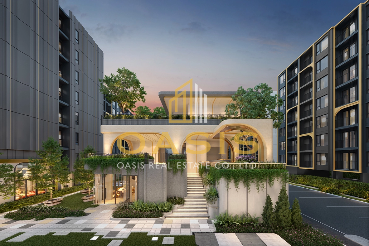 The Base Ratchada 19 Pet-Friendly Condominium by Sansiri For sale