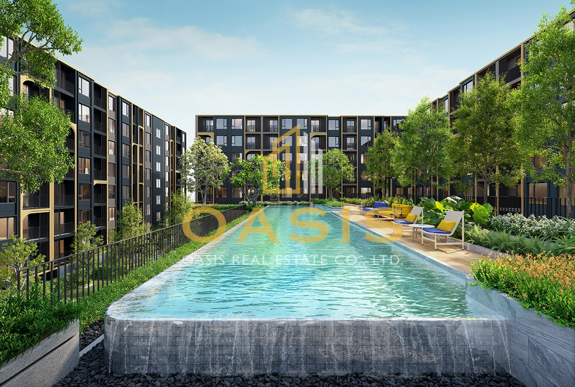 The Base Ratchada 19 Pet-Friendly Condominium by Sansiri For sale