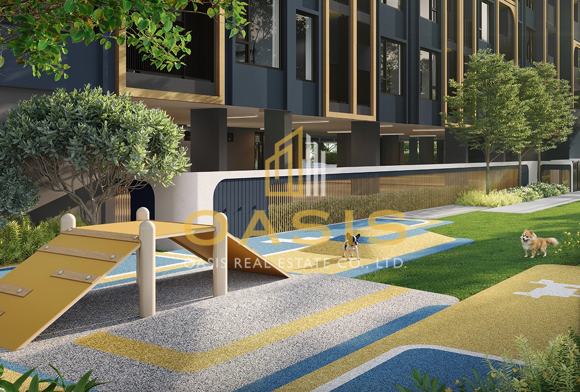 The Base Ratchada 19 Pet-Friendly Condominium by Sansiri For sale