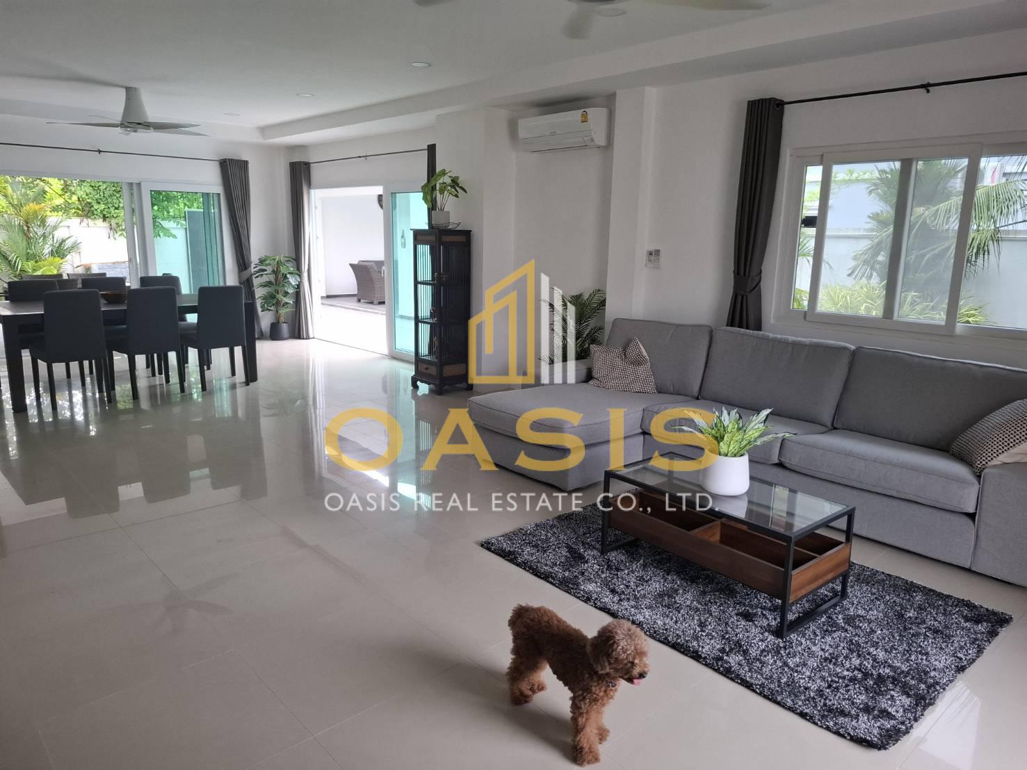 Siam Gardens Pool Villa Lake Mabprachan for rent