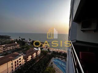Stunning Oceanfront Studio at Jomtien Beach for rent
