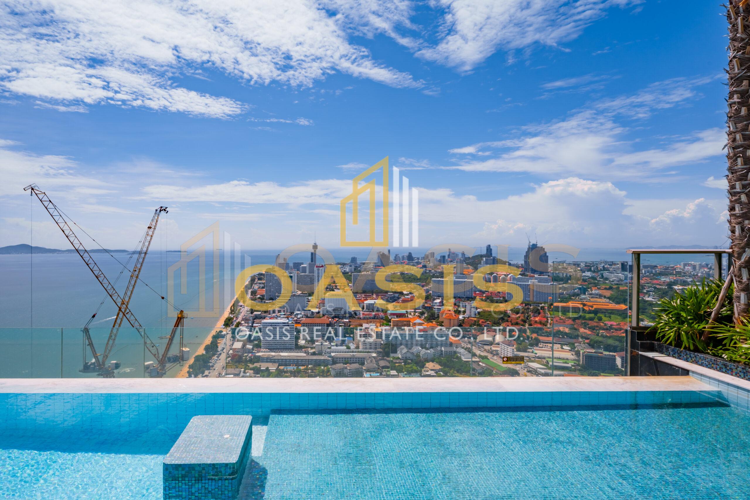 Copacabana Beach Jomtien Luxury 1Bedroom Condo for Rent