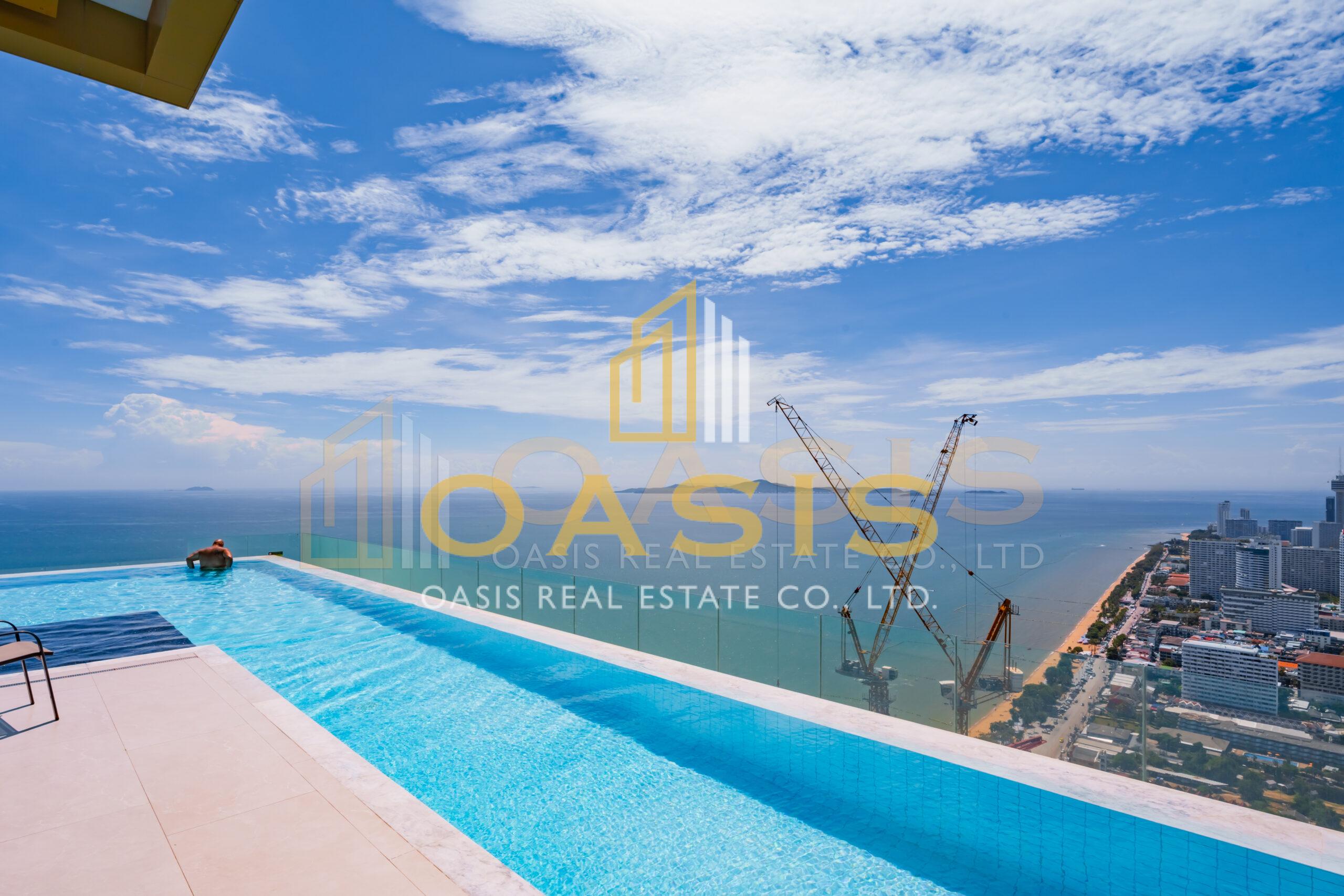 Copacabana Beach Jomtien Luxury 1Bedroom Condo for Rent