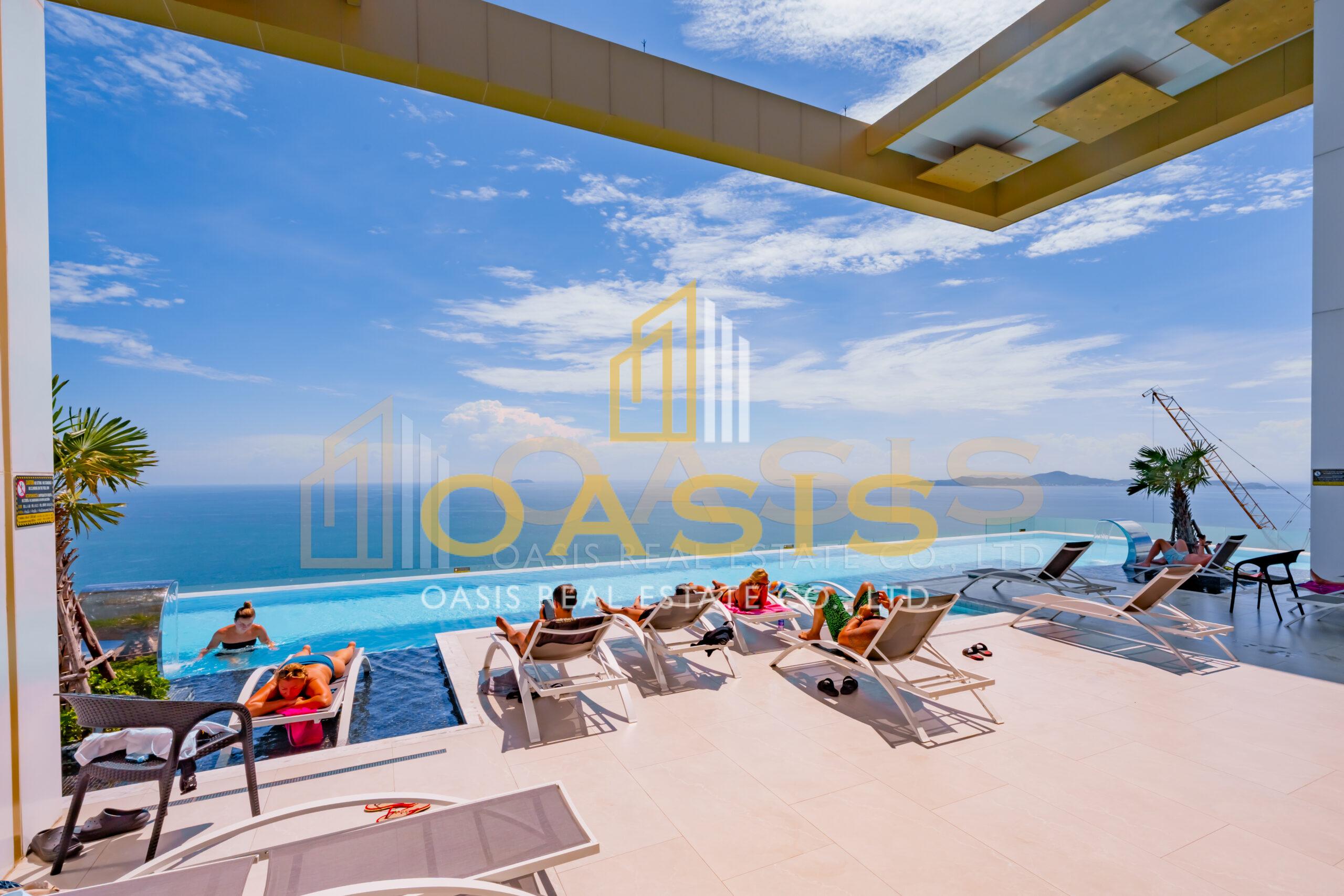 Copacabana Beach Jomtien Luxury 1Bedroom Condo for Rent