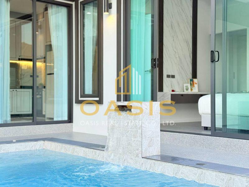 Brand new single-storey modern pool villa for sale