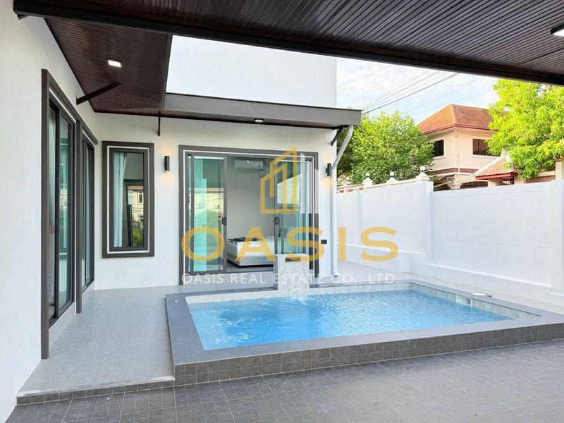 Brand new single-storey modern pool villa for sale