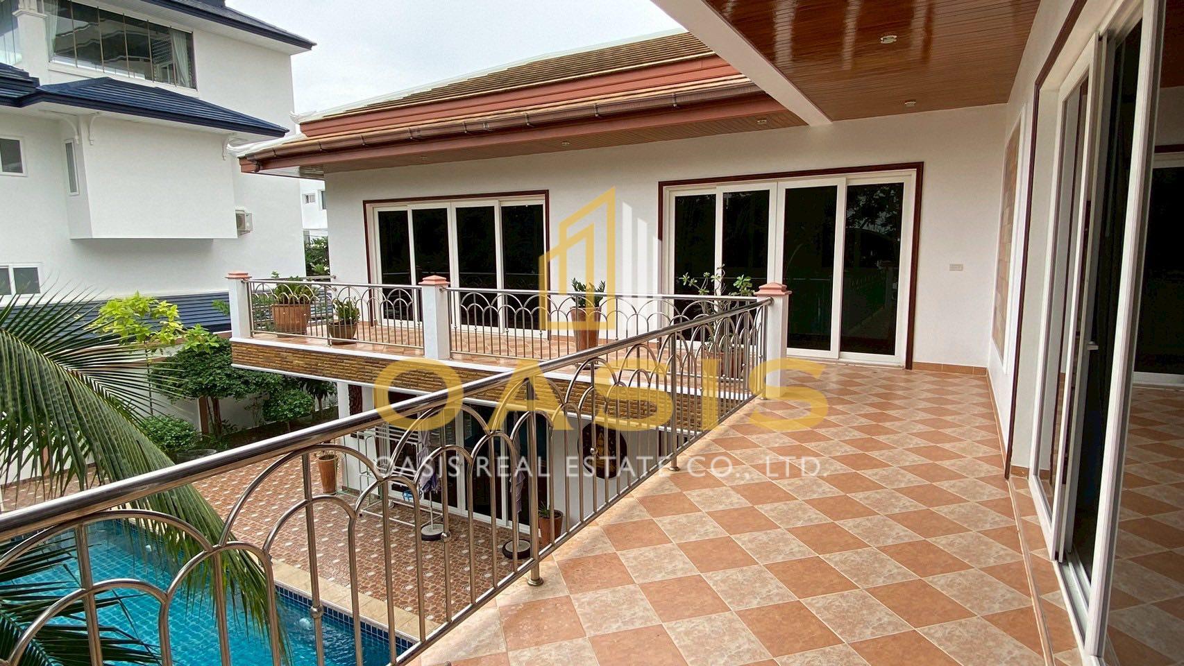Exclusive 3-Storey Pool Villa for Rent, Just 20m from Jomtien Beach