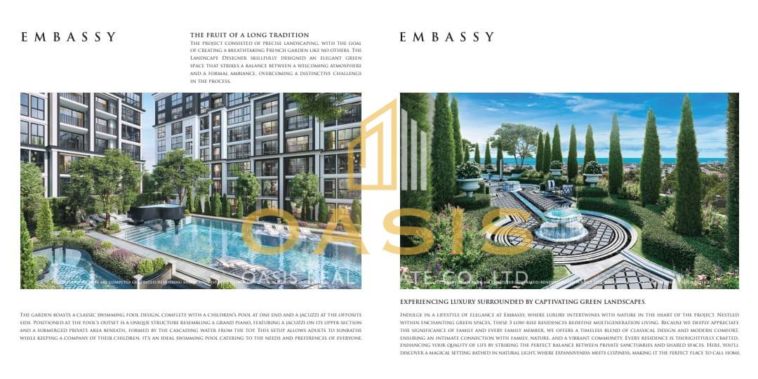 Embassy Condominium 1Bedroom Residence for Sale
