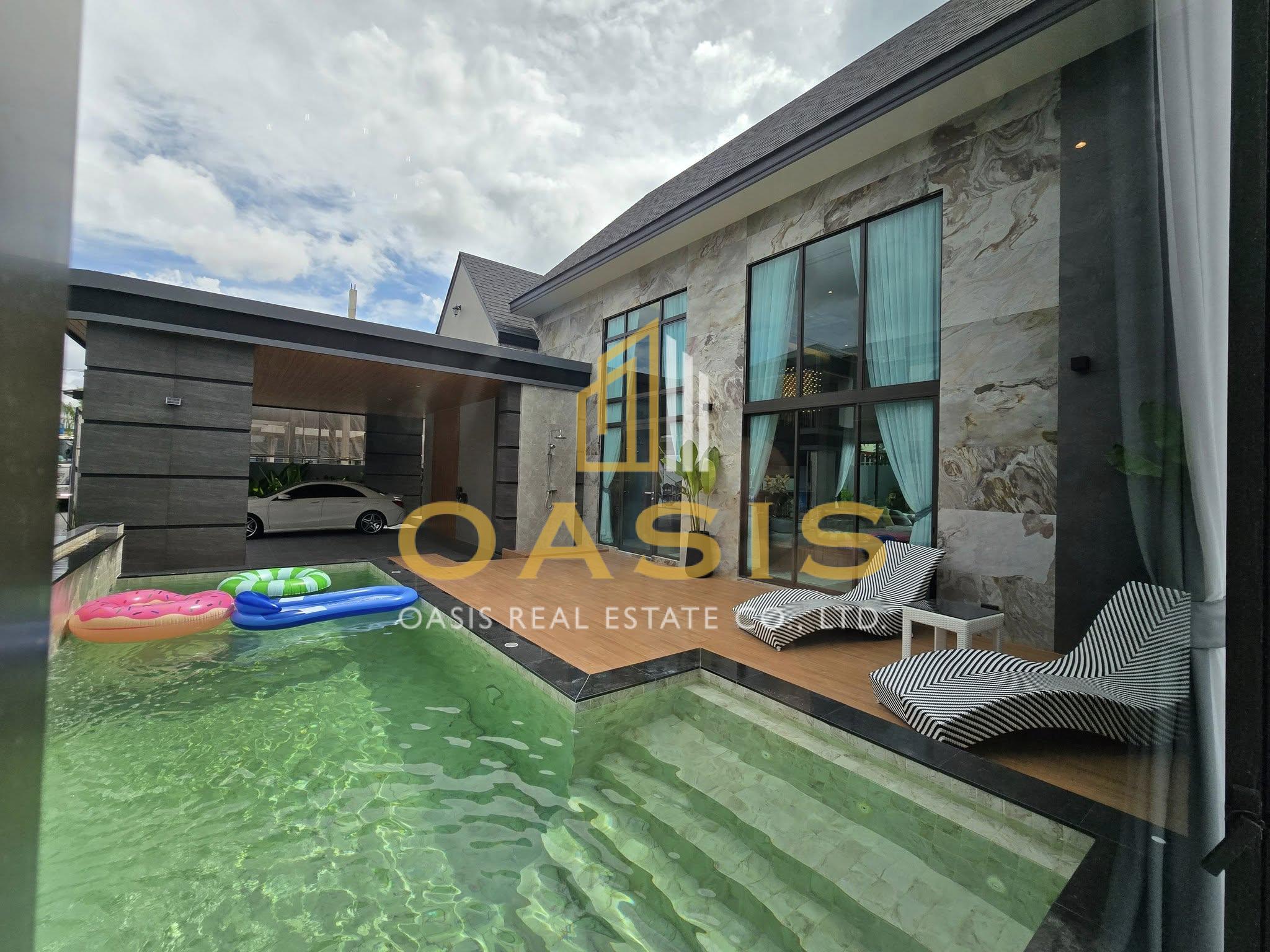 Luxury Pool Villa for Sale near Siam Country Club Pattaya