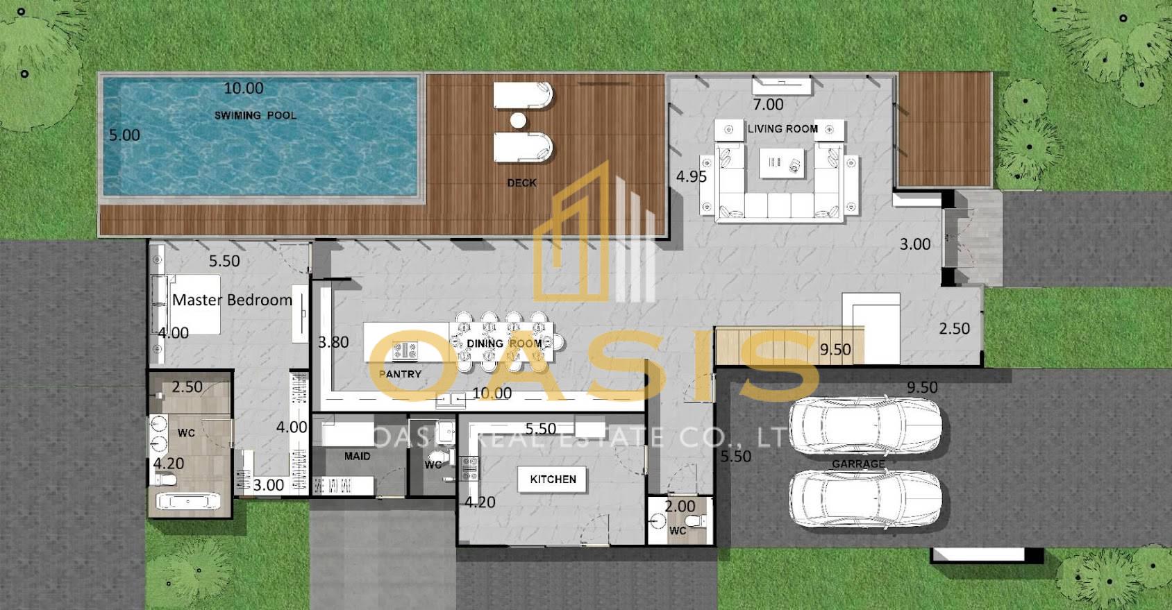 Luxury Designer Home for Sale near Mabprachan Lake