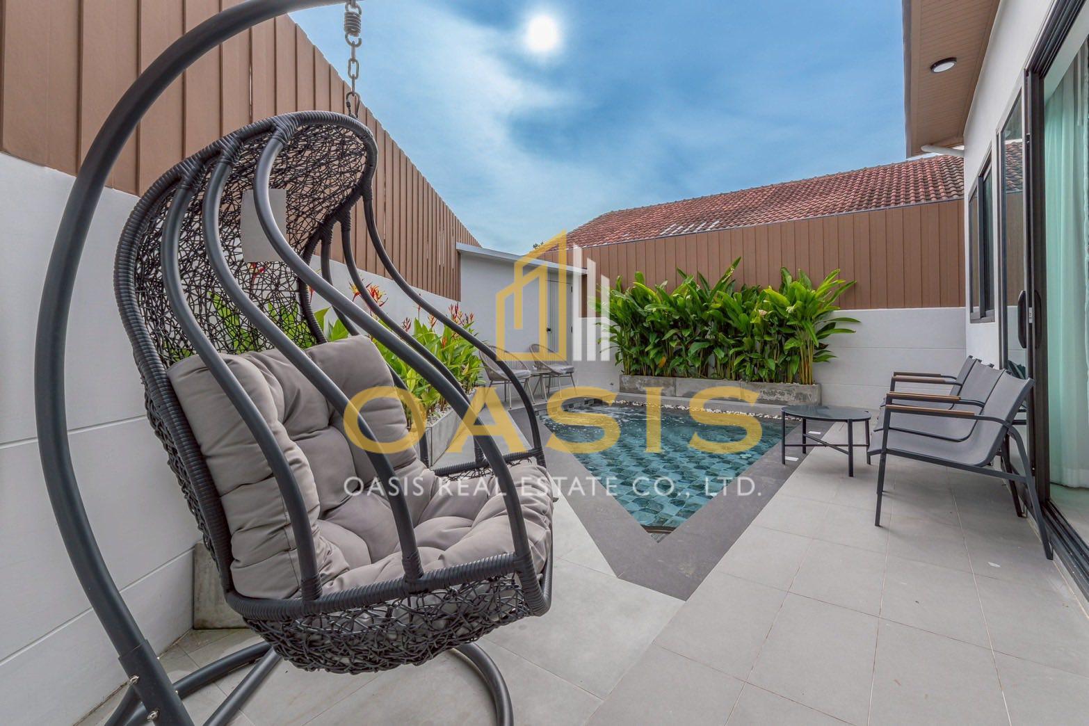 Modern Style Single House Pool Villa for Sale in Central Pattaya