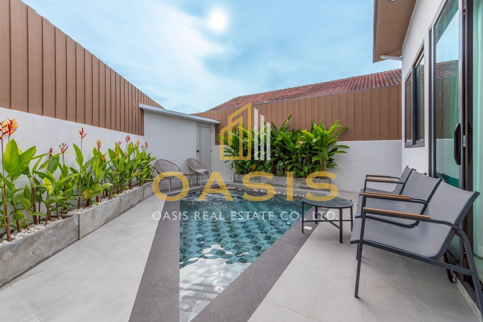 Modern Style Single House Pool Villa for Sale in Central Pattaya