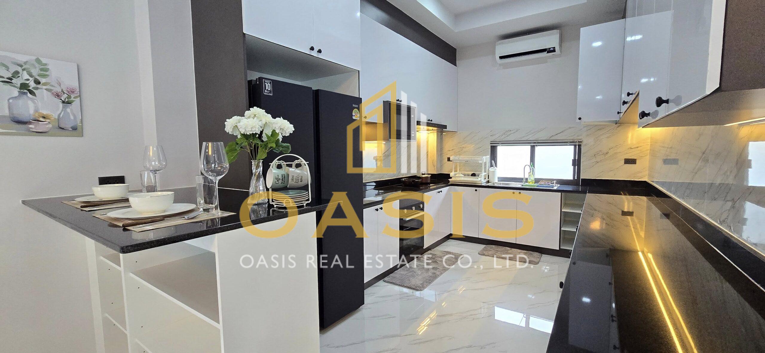 Single modern house style Pool villa  for rent