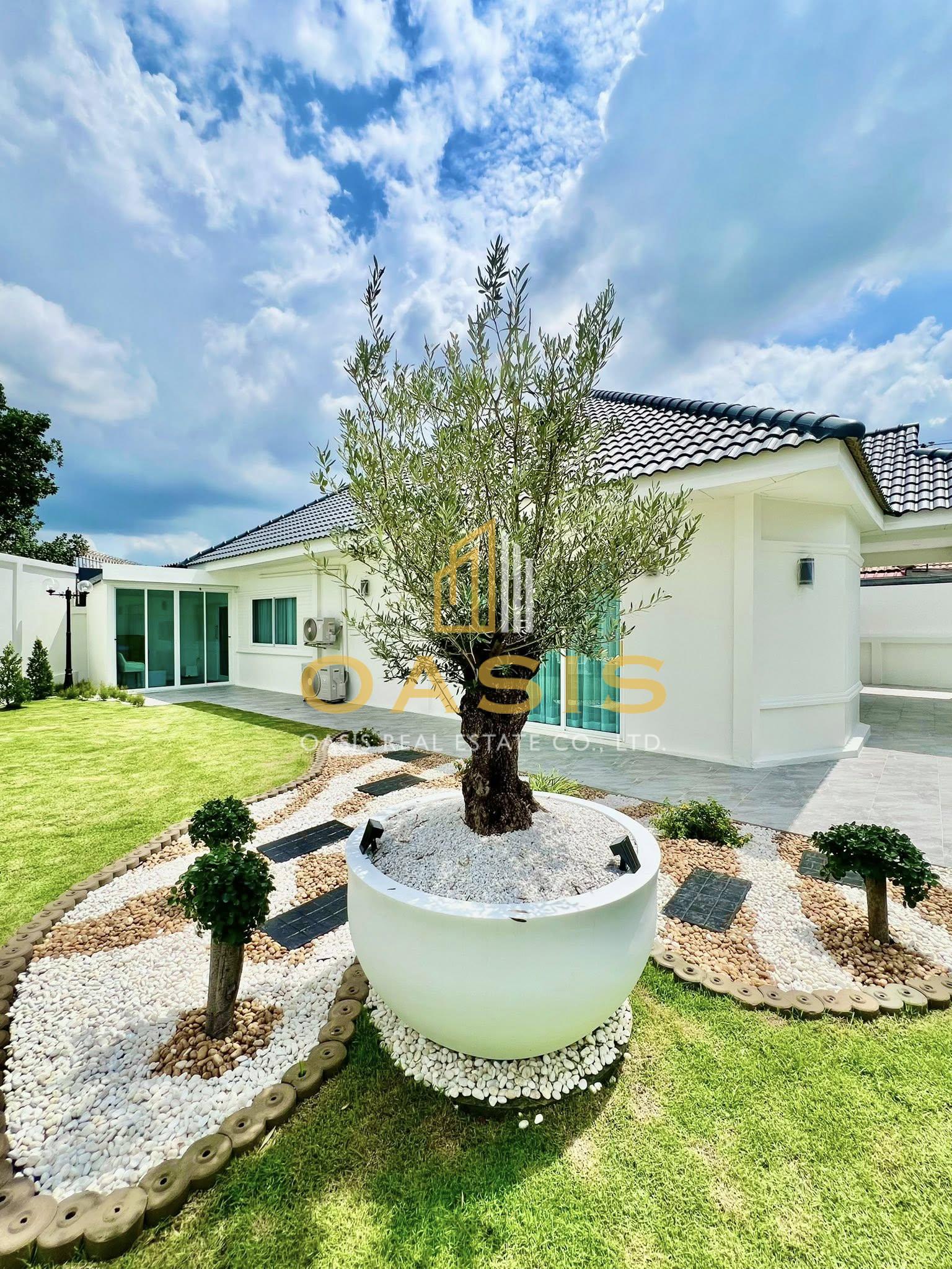 Single-storey corner house with a gentle for sale