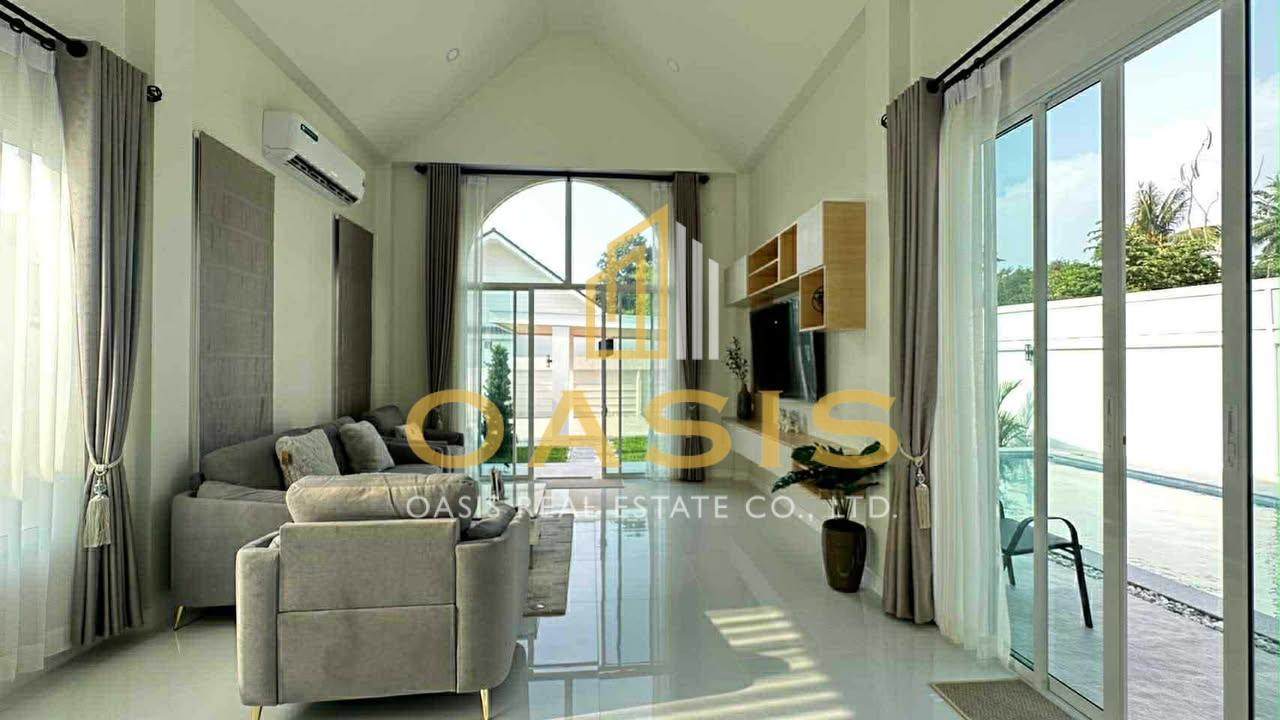 Brand-New Pool Villa for Rent Mabprachan Lake