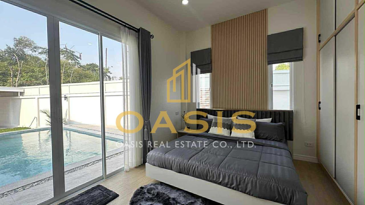 Brand-New Pool Villa for Rent Mabprachan Lake