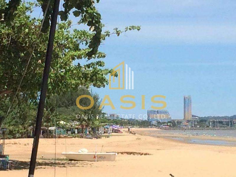 BEACHFRONT LAND NA JOMTIEN SOI 14 FOR SALE