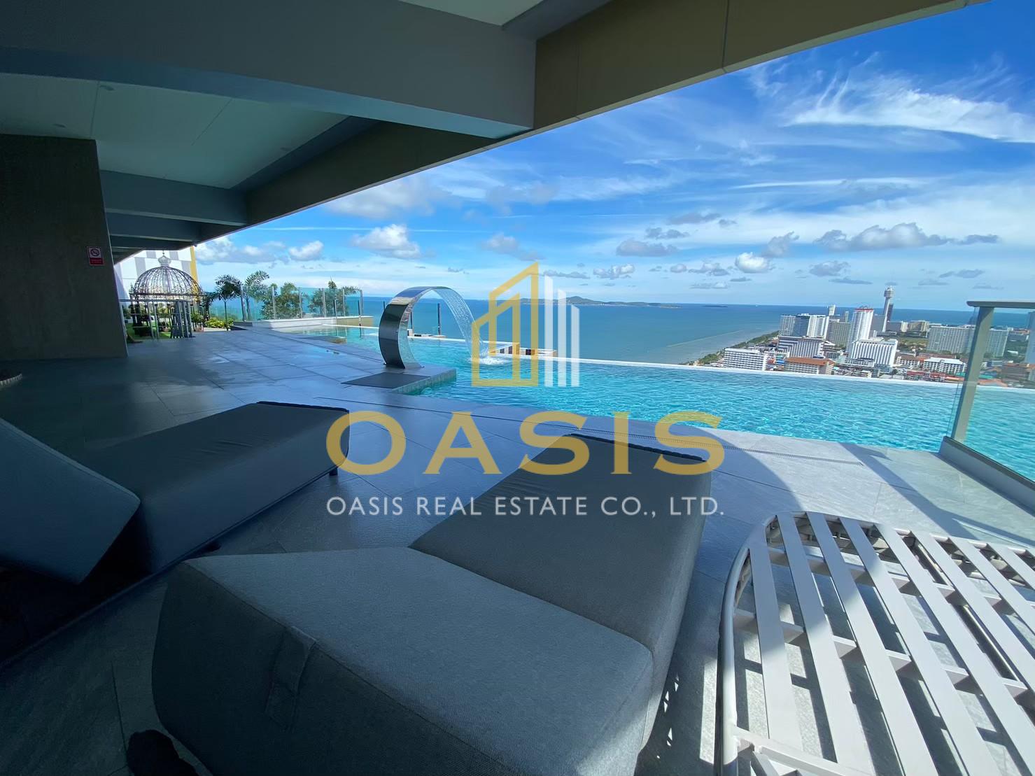 Copacabana Beach Jomtien direct front sea view unit for sale