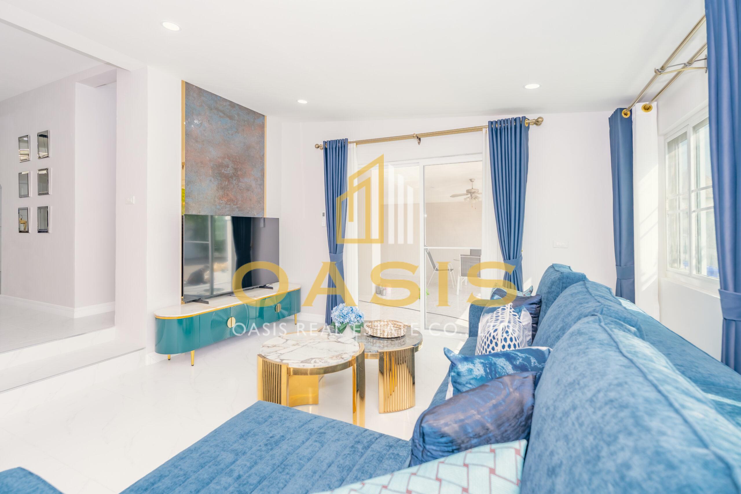 Fully Renovated House for Rent – Pattaya Lagoon Village