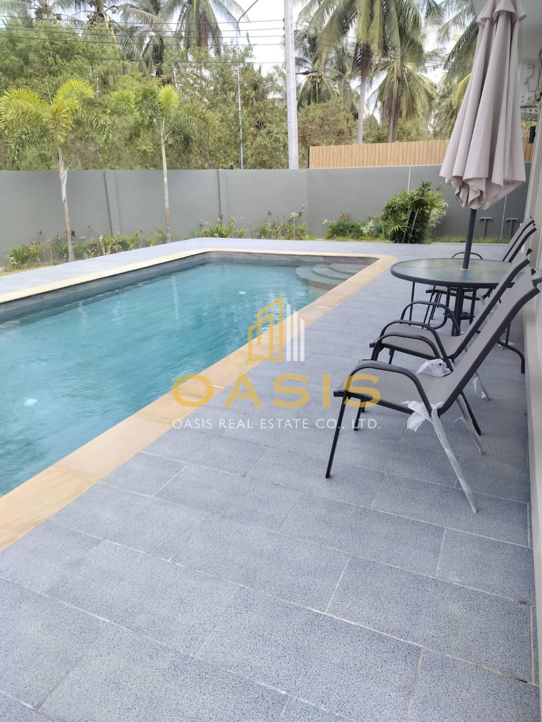 Newly Built Pool Villa House for Sale
