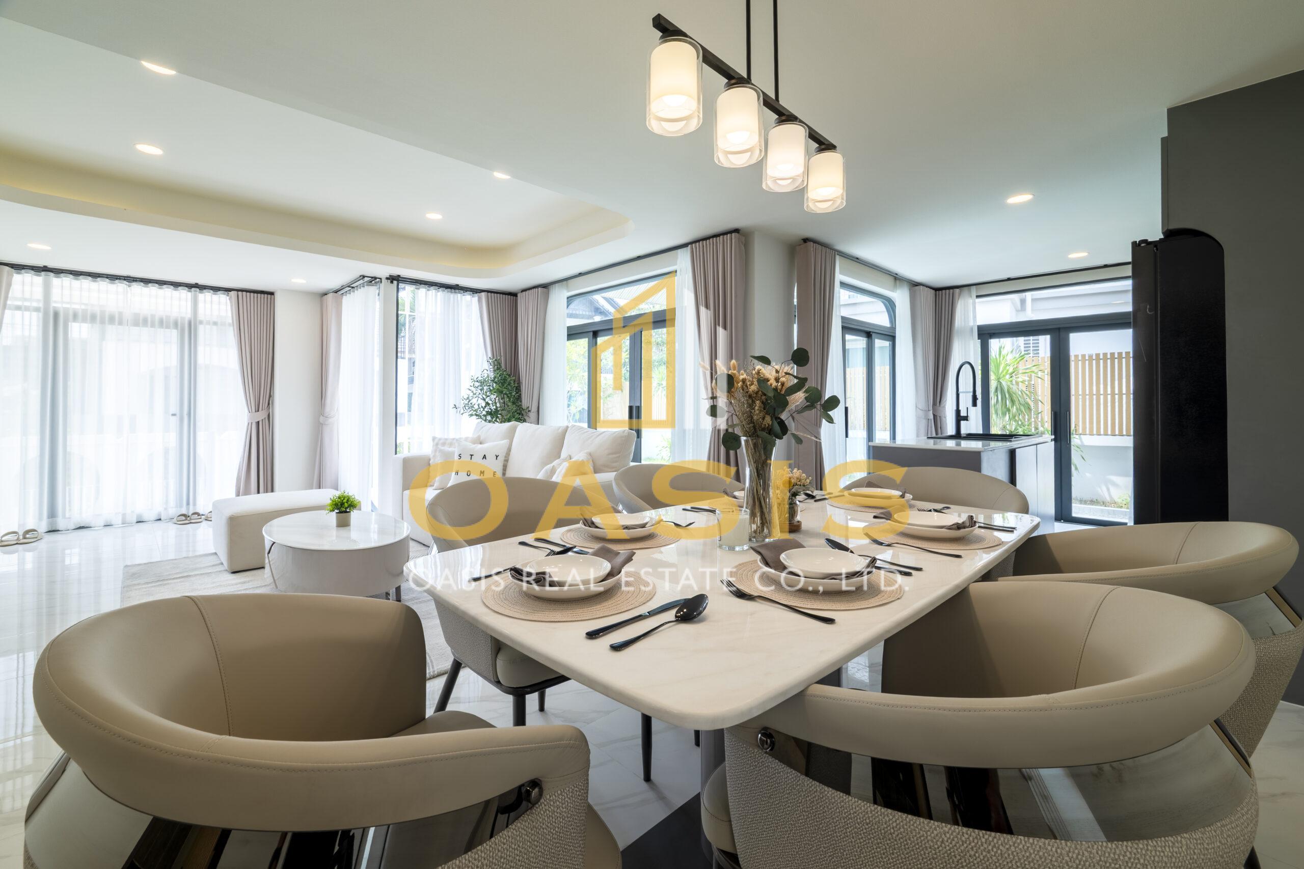 Minimal Nordic Villa Central Park 2 Pattaya For Sale