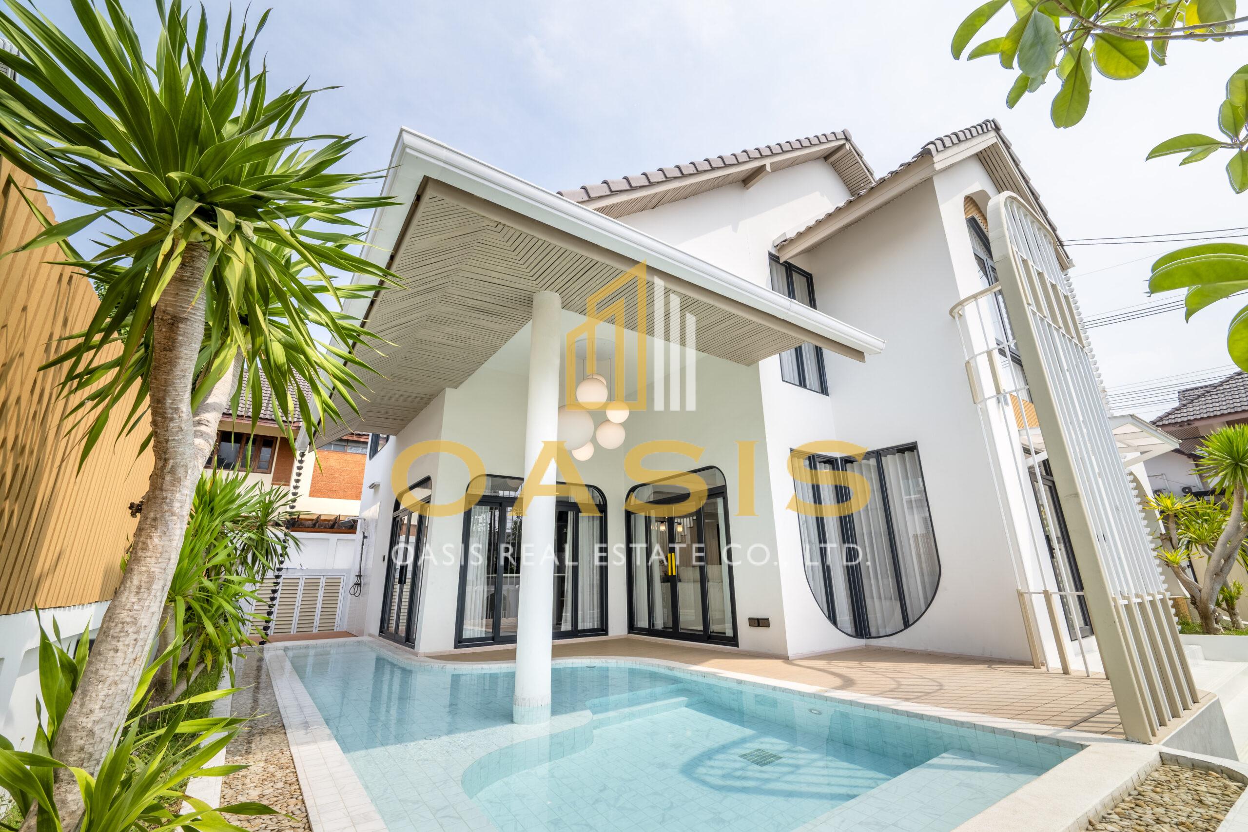 Minimal Nordic Villa Central Park 2 Pattaya For Sale