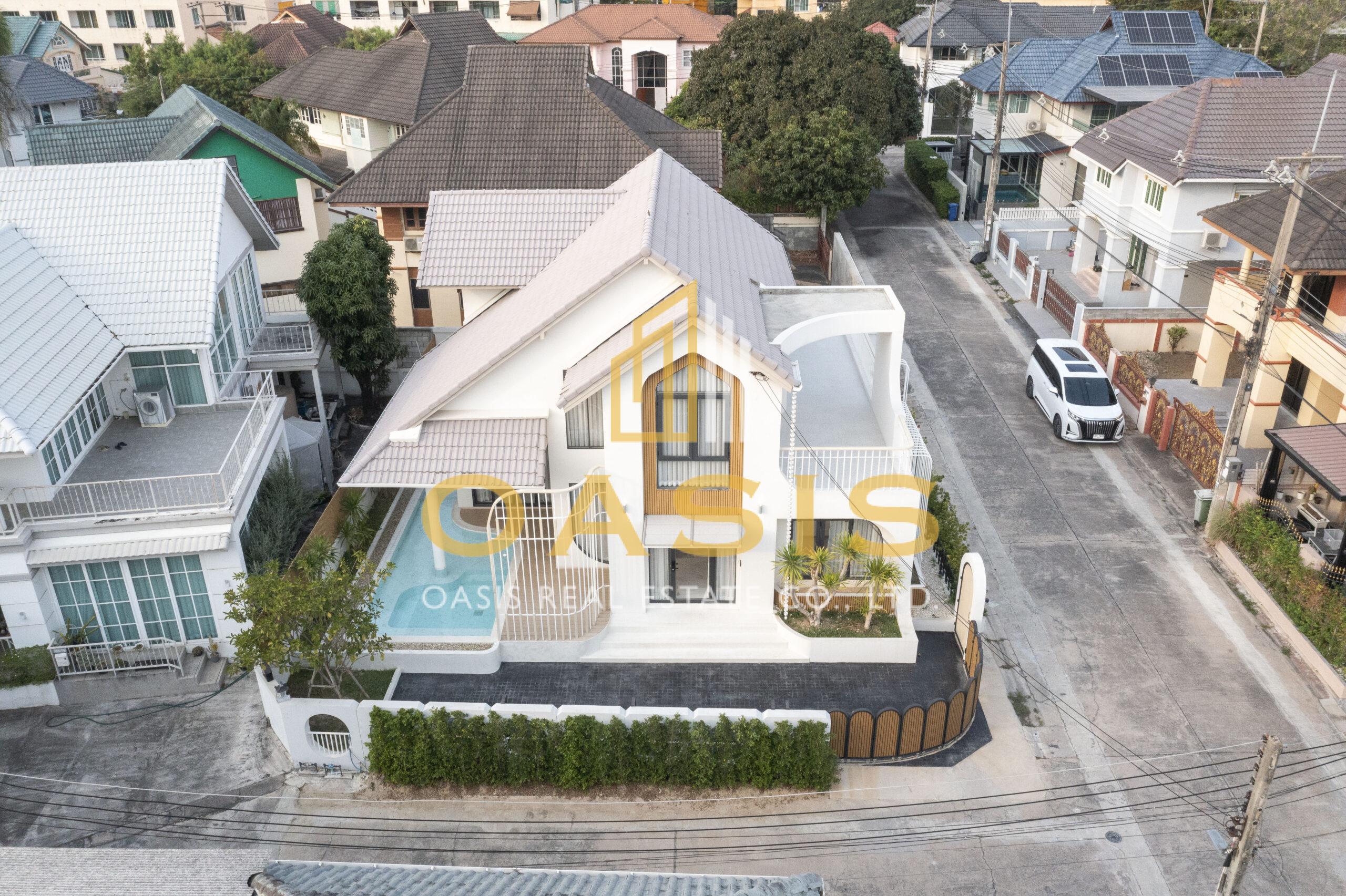 Minimal Nordic Villa Central Park 2 Pattaya For Sale