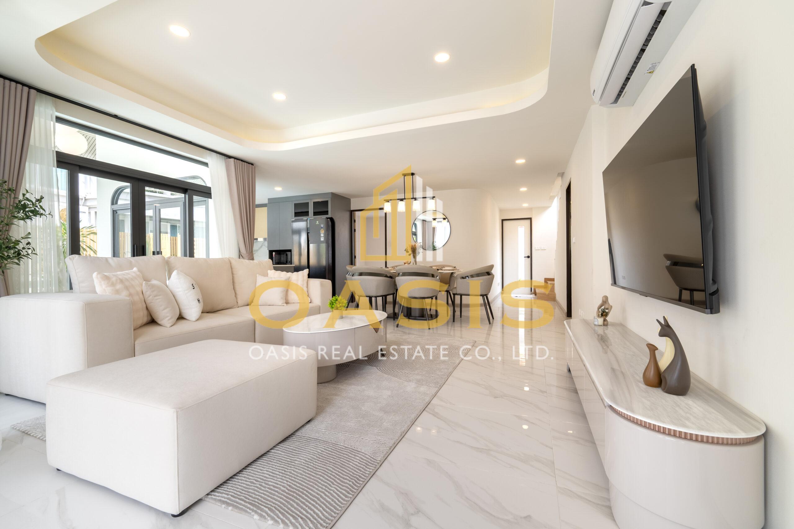 Minimal Nordic Villa Central Park 2 Pattaya For Sale