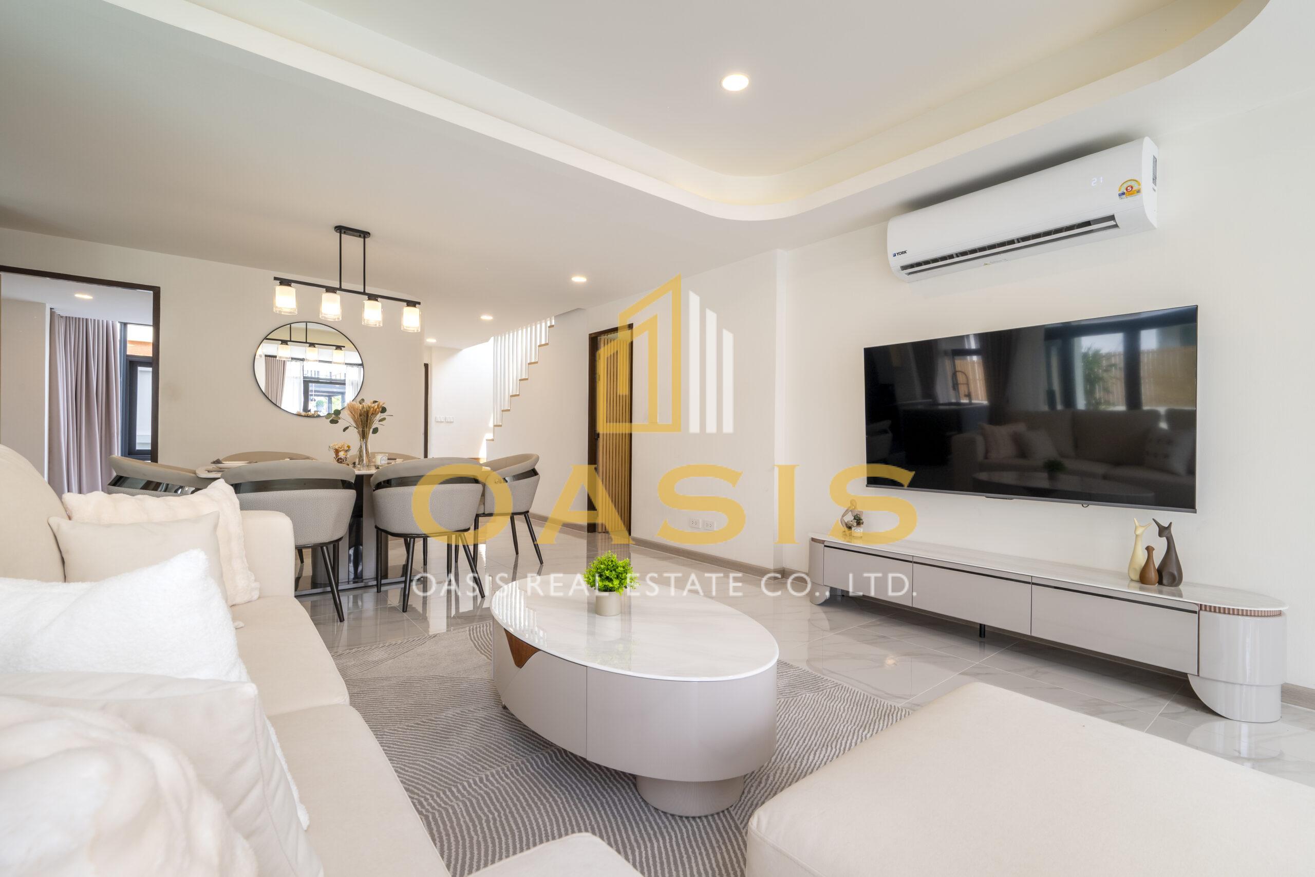 Minimal Nordic Villa Central Park 2 Pattaya For Sale