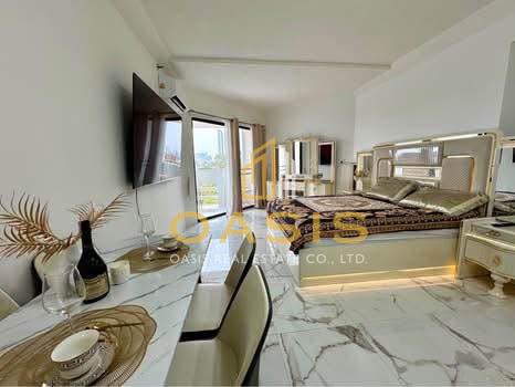 Beautiful big renovated studio in Paradise Condominium Jomtien in Foreign name